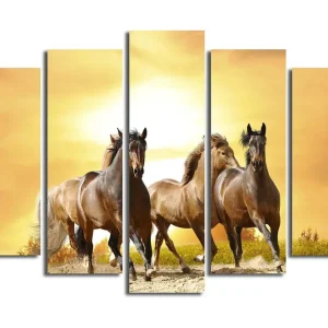 Beställ idag Canvastavla 5-pack Flerfärgad - Inredning & dekor