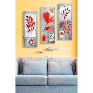 Beställ nu Decorative MDF Painting (3 Pieces) 20x50 - Inredning & dekor