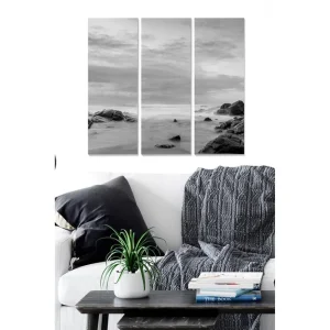Snabb frakt Canvastavla Nautical 3-pack Flerfärgad - Inredning & dekor