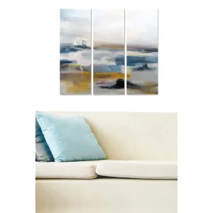 Canvastavla Abstract 3-pack Flerfärgad - Inredning & dekor Köp online