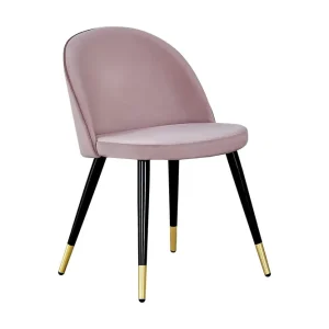 Venture Home Matstol utan armstöd Venture Home Valeri Matstol Black||Pink - Möbler Fynd