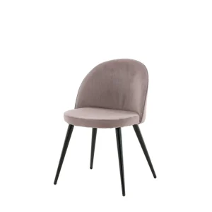 Venture Home Velvet Matstol Manchester Rosa - Möbler Billigare