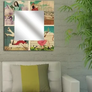Utförsäljning Dekorspegel 50x50 cm - Inredning & dekor