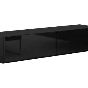 Sänkt pris Vasil TV-bänk 140 cm Svart - Möbler