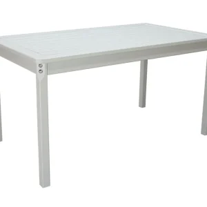 Sänkt pris Olivo Fasta Matbord Utomhus 135 cm Vit - Utemöbler & utemiljö