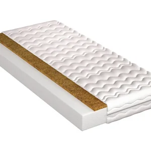 Outlet Bedly Artino Madrass 120x200x15 Skum Vit - Möbler