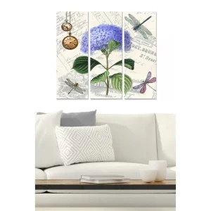 Begränsat antal Tavla Floral 3-pack Flerfärgad - Inredning & dekor