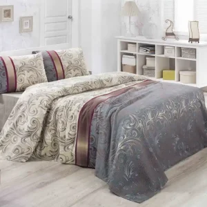 Victoria Överkast Enkelt 160x230 cm Creme/Beige/Multi - Textil & mattor Köp nu