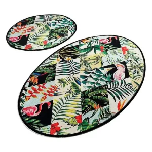 Chilai Home Badmatta Set om 2 Multi - Textil & mattor Populär
