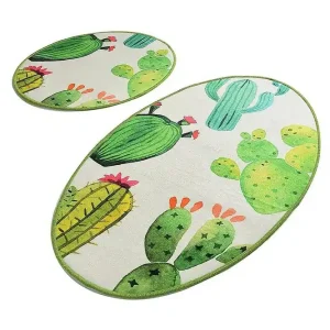 Rea Chilai Home Badmatta Set om 2 Multi - Textil & mattor