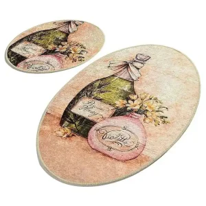 Endast denna vecka Chilai Home Badmatta Set om 2 Multi - Textil & mattor