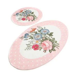 Fri frakt Chilai Home Badmatta Set om 2 Multi - Textil & mattor