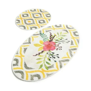 Extra rabatt Chilai Home Badmatta Set om 2 Multi - Textil & mattor