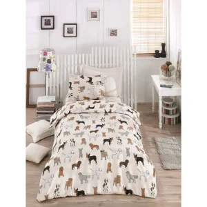 Eponj Home Bäddset Enkelt 3-dels Creme/Multi - Textil & mattor Beställ idag