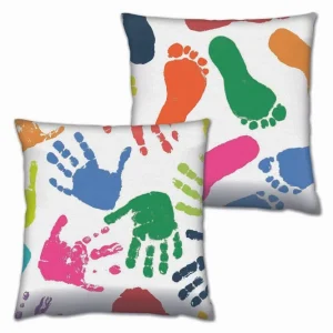 Gravel Kudde 43x43 cm 2-pack Multi - Textil & mattor Rea