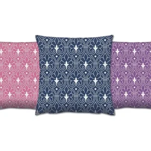 Gravel Kudde 43x43 cm 3-pack Multi - Textil & mattor Snabb leverans