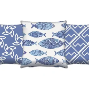 Gravel Kudde 43x43 cm 3-pack Multi - Textil & mattor Premium