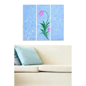 Tavla Floral 3-pack Flerfärgad - Inredning & dekor Begränsat antal