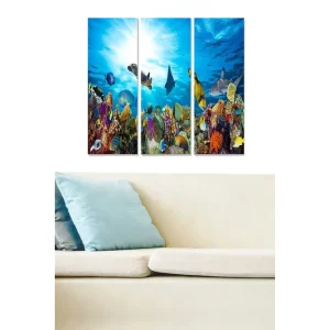 Tavla Scenic 3-pack Flerfärgad - Inredning & dekor Snabb frakt