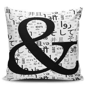 Fynd Cushion Love Kudde 45x45 cm Multi - Textil & mattor