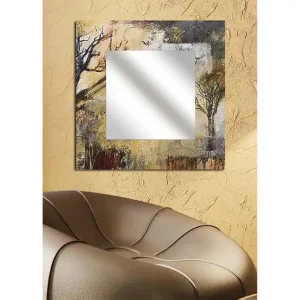 Armavir Dekorspegel 50x50 cm Nature - Inredning & dekor Kampanjpris