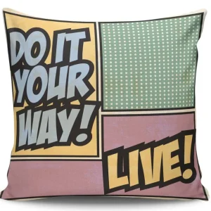 Begränsat erbjudande Kissy Kudde 45x45 cm Multi - Textil & mattor