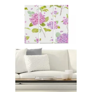 Tavla Floral 3-pack Flerfärgad - Inredning & dekor Lågt pris
