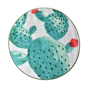 Fri frakt Chilai Home Badmatta 100 Rund Multi - Textil & mattor