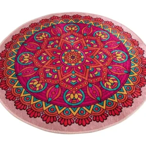 I lager Chilai Home Badmatta 100 Rund Multi - Textil & mattor