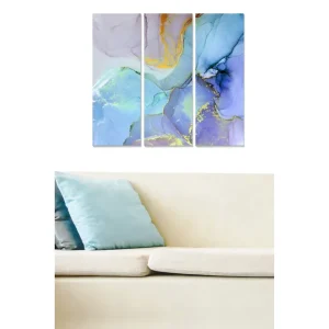 Canvastavla Abstract 3-pack Flerfärgad - Inredning & dekor Endast denna vecka