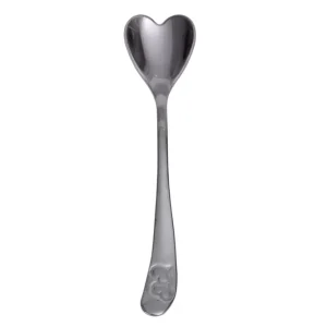 Beställ nu Kosova Sked 12-pack 11 cm Hjärtform Rostfritt Stål Metallic - Servering & matlagning