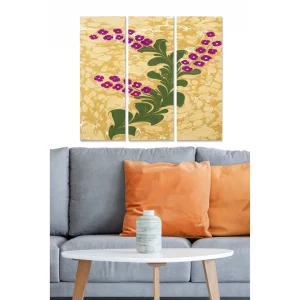 Tavla Floral 3-pack Flerfärgad - Inredning & dekor Kampanjpris