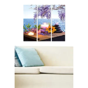 Tavla Floral 3-pack Flerfärgad - Inredning & dekor Erbjudande