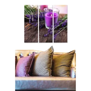 Tavla Floral 3-pack Flerfärgad - Inredning & dekor Lägg i varukorgen