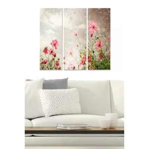 Tavla Floral 3-pack Flerfärgad - Inredning & dekor Billigare
