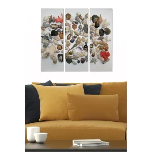 Beställ nu Canvastavla Abstract 3-pack Flerfärgad - Inredning & dekor