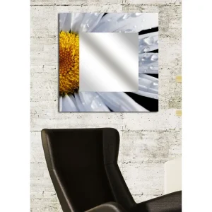 Armavir Dekorspegel 50x50 cm Flowers - Inredning & dekor Erbjudande