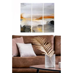 Canvastavla Abstract 3-pack Flerfärgad - Inredning & dekor Nyhet