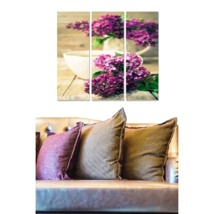 Tavla Floral 3-pack Flerfärgad - Inredning & dekor Snabb frakt