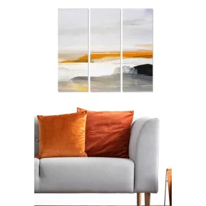Canvastavla Abstract 3-pack Flerfärgad - Inredning & dekor Kampanj