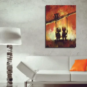 Trygg betalning Dekorativ Canvastavla 30x40 cm - Inredning & dekor