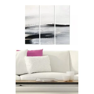 Canvastavla Abstract 3-pack Flerfärgad - Inredning & dekor Säker betalning