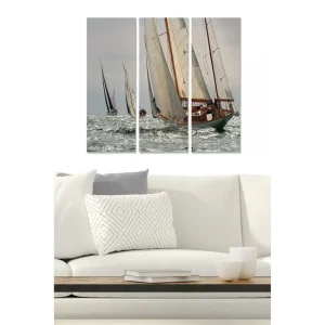 Tavla Nautical 3-pack Flerfärgad - Inredning & dekor Endast denna vecka