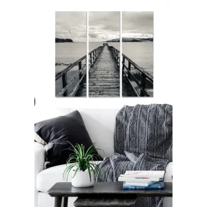 Begränsad tid Canvastavla Scenic 3-pack Flerfärgad - Inredning & dekor