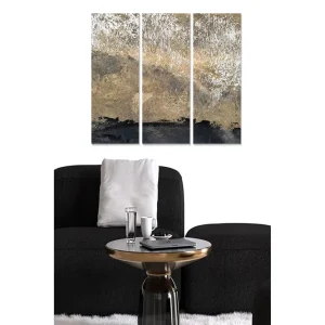 Canvastavla Abstract 3-pack Flerfärgad - Inredning & dekor Rea