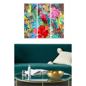 Begränsad tid Tavla Floral 3-pack Flerfärgad - Inredning & dekor