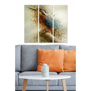 Tavla Abstract 3-pack Flerfärgad - Inredning & dekor Begränsat erbjudande