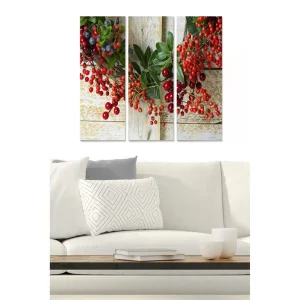 Sista chansen Tavla Floral 3-pack Flerfärgad - Inredning & dekor