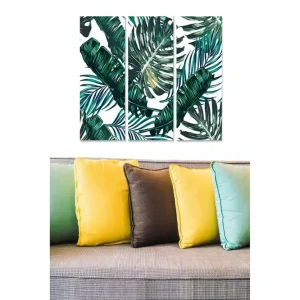 Tavla Floral 3-pack Flerfärgad - Inredning & dekor Snabb leverans