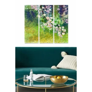 Tavla Floral 3-pack Flerfärgad - Inredning & dekor Fri frakt